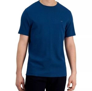 Micheal Kors Blue V-Neck T-Shirt
